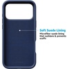 image:imageCasely iPhone 17 Pro Max Case  Citrus Stripes  Poolside Print  Align SoftTouch Flexible Bumper Case  Compatible with MagSafeAfternoon Tea  Blue Floral