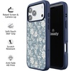 image:imageCasely iPhone 17 Pro Max Case  Citrus Stripes  Poolside Print  Align SoftTouch Flexible Bumper Case  Compatible with MagSafeAfternoon Tea  Blue Floral