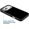 image:imageCasely iPhone 17 Pro Max Case  Citrus Stripes  Poolside Print  Align SoftTouch Flexible Bumper Case  Compatible with MagSafeBlack on Black