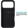 image:imageCasely iPhone 17 Pro Max Case  Citrus Stripes  Poolside Print  Align SoftTouch Flexible Bumper Case  Compatible with MagSafeBlack on Black