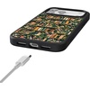 image:imageCasely iPhone 17 Pro Max Case  Citrus Stripes  Poolside Print  Align SoftTouch Flexible Bumper Case  Compatible with MagSafeBook Nook  Floral Library