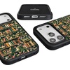 image:imageCasely iPhone 17 Pro Max Case  Citrus Stripes  Poolside Print  Align SoftTouch Flexible Bumper Case  Compatible with MagSafeBook Nook  Floral Library