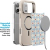 image:imageCasely iPhone 17 Pro Max Case  Citrus Stripes  Poolside Print  Align SoftTouch Flexible Bumper Case  Compatible with MagSafeChelsea Checker  Starlight Tiles