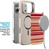 image:imageCasely iPhone 17 Pro Max Case  Citrus Stripes  Poolside Print  Align SoftTouch Flexible Bumper Case  Compatible with MagSafeCitrus Stripes  Poolside Print