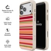 image:imageCasely iPhone 17 Pro Max Case  Citrus Stripes  Poolside Print  Align SoftTouch Flexible Bumper Case  Compatible with MagSafeCitrus Stripes  Poolside Print