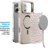 image:imageCasely iPhone 17 Pro Max Case  Citrus Stripes  Poolside Print  Align SoftTouch Flexible Bumper Case  Compatible with MagSafeCottage Charm  Cottagecore