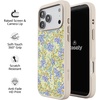 image:imageCasely iPhone 17 Pro Max Case  Citrus Stripes  Poolside Print  Align SoftTouch Flexible Bumper Case  Compatible with MagSafeDream Garden  Cottagecore