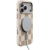 image:imageCasely iPhone 17 Pro Max Case  Citrus Stripes  Poolside Print  Align SoftTouch Flexible Bumper Case  Compatible with MagSafeFit Check  Neutral Checkerboard