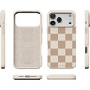 image:imageCasely iPhone 17 Pro Max Case  Citrus Stripes  Poolside Print  Align SoftTouch Flexible Bumper Case  Compatible with MagSafeFit Check  Neutral Checkerboard