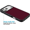 image:imageCasely iPhone 17 Pro Max Case  Citrus Stripes  Poolside Print  Align SoftTouch Flexible Bumper Case  Compatible with MagSafeHeart Noir  Tiny Hearts