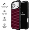 image:imageCasely iPhone 17 Pro Max Case  Citrus Stripes  Poolside Print  Align SoftTouch Flexible Bumper Case  Compatible with MagSafeHeart Noir  Tiny Hearts