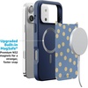 image:imageCasely iPhone 17 Pro Max Case  Citrus Stripes  Poolside Print  Align SoftTouch Flexible Bumper Case  Compatible with MagSafeIn the Spotlight  Pastel Polka Dot