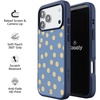 image:imageCasely iPhone 17 Pro Max Case  Citrus Stripes  Poolside Print  Align SoftTouch Flexible Bumper Case  Compatible with MagSafeIn the Spotlight  Pastel Polka Dot