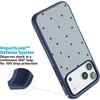 image:imageCasely iPhone 17 Pro Max Case  Citrus Stripes  Poolside Print  Align SoftTouch Flexible Bumper Case  Compatible with MagSafeLove Lines  Blue Stripes