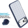 image:imageCasely iPhone 17 Pro Max Case  Citrus Stripes  Poolside Print  Align SoftTouch Flexible Bumper Case  Compatible with MagSafeLovebug  Blue Hearts