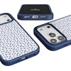 image:imageCasely iPhone 17 Pro Max Case  Citrus Stripes  Poolside Print  Align SoftTouch Flexible Bumper Case  Compatible with MagSafeLovebug  Blue Hearts