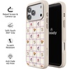 image:imageCasely iPhone 17 Pro Max Case  Citrus Stripes  Poolside Print  Align SoftTouch Flexible Bumper Case  Compatible with MagSafeMeadow Check  Floral Gingham