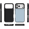 image:imageCasely iPhone 17 Pro Max Case  Citrus Stripes  Poolside Print  Align SoftTouch Flexible Bumper Case  Compatible with MagSafeOn the Dot  Blue Polka Dot