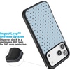 image:imageCasely iPhone 17 Pro Max Case  Citrus Stripes  Poolside Print  Align SoftTouch Flexible Bumper Case  Compatible with MagSafeOn the Dot  Blue Polka Dot