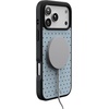 image:imageCasely iPhone 17 Pro Max Case  Citrus Stripes  Poolside Print  Align SoftTouch Flexible Bumper Case  Compatible with MagSafeOn the Dot  Blue Polka Dot