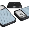 image:imageCasely iPhone 17 Pro Max Case  Citrus Stripes  Poolside Print  Align SoftTouch Flexible Bumper Case  Compatible with MagSafeOn the Dot  Blue Polka Dot