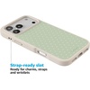 image:imageCasely iPhone 17 Pro Max Case  Citrus Stripes  Poolside Print  Align SoftTouch Flexible Bumper Case  Compatible with MagSafeOn the Dot  Green Polka Dot