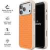 image:imageCasely iPhone 17 Pro Max Case  Citrus Stripes  Poolside Print  Align SoftTouch Flexible Bumper Case  Compatible with MagSafeOn the Dot  Orange Polka Dot