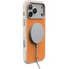image:imageCasely iPhone 17 Pro Max Case  Citrus Stripes  Poolside Print  Align SoftTouch Flexible Bumper Case  Compatible with MagSafeOn the Dot  Orange Polka Dot