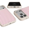 image:imageCasely iPhone 17 Pro Max Case  Citrus Stripes  Poolside Print  Align SoftTouch Flexible Bumper Case  Compatible with MagSafeOn the Dot  Pink Polka Dot