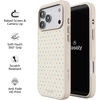 image:imageCasely iPhone 17 Pro Max Case  Citrus Stripes  Poolside Print  Align SoftTouch Flexible Bumper Case  Compatible with MagSafeOn the Dot  Rainbow Polka Dot