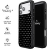 image:imageCasely iPhone 17 Pro Max Case  Citrus Stripes  Poolside Print  Align SoftTouch Flexible Bumper Case  Compatible with MagSafeOn the Dot  White Polka Dot