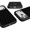 image:imageCasely iPhone 17 Pro Max Case  Citrus Stripes  Poolside Print  Align SoftTouch Flexible Bumper Case  Compatible with MagSafeOn the Dot  White Polka Dot