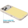 image:imageCasely iPhone 17 Pro Max Case  Citrus Stripes  Poolside Print  Align SoftTouch Flexible Bumper Case  Compatible with MagSafeOn the Dot  Yellow Polka Dot
