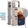 image:imageCasely iPhone 17 Pro Max Case  Citrus Stripes  Poolside Print  Align SoftTouch Flexible Bumper Case  Compatible with MagSafeOpposites Attract  Day  Night Mountains