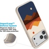 image:imageCasely iPhone 17 Pro Max Case  Citrus Stripes  Poolside Print  Align SoftTouch Flexible Bumper Case  Compatible with MagSafeOpposites Attract  Day  Night Mountains