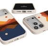 image:imageCasely iPhone 17 Pro Max Case  Citrus Stripes  Poolside Print  Align SoftTouch Flexible Bumper Case  Compatible with MagSafeOpposites Attract  Day  Night Mountains