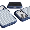 image:imageCasely iPhone 17 Pro Max Case  Citrus Stripes  Poolside Print  Align SoftTouch Flexible Bumper Case  Compatible with MagSafePastel Picnic  Blue Gingham