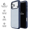 image:imageCasely iPhone 17 Pro Max Case  Citrus Stripes  Poolside Print  Align SoftTouch Flexible Bumper Case  Compatible with MagSafePastel Picnic  Blue Gingham