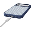 image:imageCasely iPhone 17 Pro Max Case  Citrus Stripes  Poolside Print  Align SoftTouch Flexible Bumper Case  Compatible with MagSafePastel Picnic  Blue Gingham