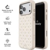 image:imageCasely iPhone 17 Pro Max Case  Citrus Stripes  Poolside Print  Align SoftTouch Flexible Bumper Case  Compatible with MagSafePetite Petals Floral  Dainty Lattice