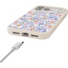 image:imageCasely iPhone 17 Pro Max Case  Citrus Stripes  Poolside Print  Align SoftTouch Flexible Bumper Case  Compatible with MagSafePoppy Meadows  Pastel Floral