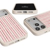image:imageCasely iPhone 17 Pro Max Case  Citrus Stripes  Poolside Print  Align SoftTouch Flexible Bumper Case  Compatible with MagSafePretty in Pastel  Blush Stripes