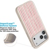 image:imageCasely iPhone 17 Pro Max Case  Citrus Stripes  Poolside Print  Align SoftTouch Flexible Bumper Case  Compatible with MagSafePretty in Pastel  Blush Stripes