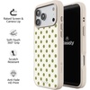 image:imageCasely iPhone 17 Pro Max Case  Citrus Stripes  Poolside Print  Align SoftTouch Flexible Bumper Case  Compatible with MagSafeSpotted in SoHo  Green Polka Dot