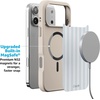 image:imageCasely iPhone 17 Pro Max Case  Citrus Stripes  Poolside Print  Align SoftTouch Flexible Bumper Case  Compatible with MagSafeSunday Best  Blue Stripes