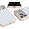image:imageCasely iPhone 17 Pro Max Case  Citrus Stripes  Poolside Print  Align SoftTouch Flexible Bumper Case  Compatible with MagSafeSunday Best  Blue Stripes