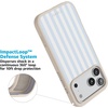 image:imageCasely iPhone 17 Pro Max Case  Citrus Stripes  Poolside Print  Align SoftTouch Flexible Bumper Case  Compatible with MagSafeSunday Best  Blue Stripes