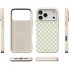 image:imageCasely iPhone 17 Pro Max Case  Citrus Stripes  Poolside Print  Align SoftTouch Flexible Bumper Case  Compatible with MagSafeSunday Best  Mint Lattice