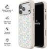 image:imageCasely iPhone 17 Pro Max Case  Citrus Stripes  Poolside Print  Align SoftTouch Flexible Bumper Case  Compatible with MagSafeSunday Best  Pastel Garden