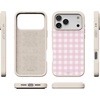 image:imageCasely iPhone 17 Pro Max Case  Citrus Stripes  Poolside Print  Align SoftTouch Flexible Bumper Case  Compatible with MagSafeSunday Best  Pink Plaid